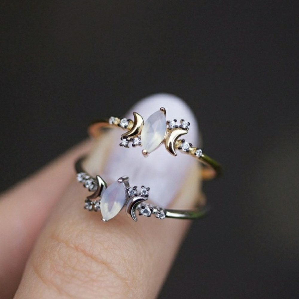 🆕️ Chic Women Sterling Silver Engagement Ring